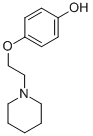 4-[2-(1-PIPERIDINYL)ETHOXY] PHENOL