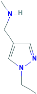 N-[(1-Ethyl-1H-pyrazol-4-yl)methyl]-N-methylamine