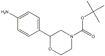 TERT-BUTYL 2-(4-AMINOPHENYL)MORPHOLINE-4-CARBOXYLATE
