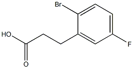 2-Bromo-5-fluorobenzenepropanoic acid