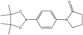 1-(4-硼酸频哪醇酯苯基)吡咯烷-2-酮