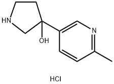 3-(6-methylpyridin-3-yl)pyrrolidin-3-ol dihydrochloride