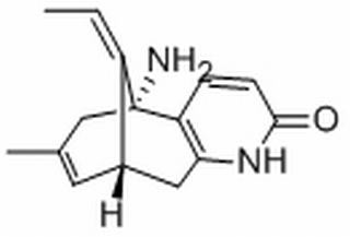 5,9-methanocycloocta(b)pyridin-2(1h)-one,5-amino-11-ethylidene-5,6,9,10-tetrah