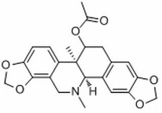(5bR,6S,12bR)-5b,6,7,12b,13,14-Hexahydro-5b,13-dimethyl-[1,3]benzodioxolo[5,6-c]-1,3-dioxolo[4,5-i]phenanthridin-6-ol 6-acetate