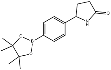 5-[4-(tetramethyl-1,3,2-dioxaborolan-2-yl)phenyl]pyrrolidin-2-one