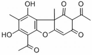 (+)-usnic acid from usnea dasypoga
