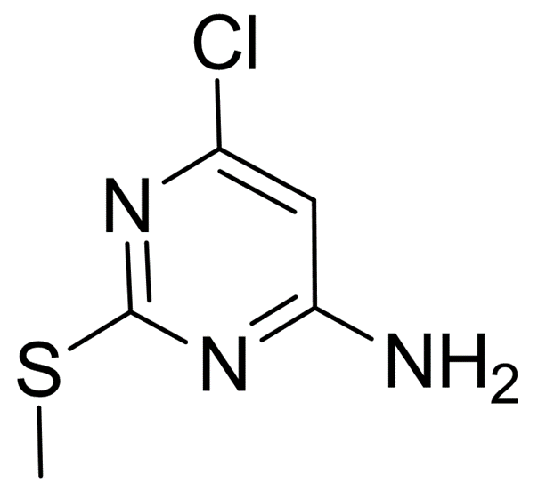 2-METHYLMERCAPTO-4-AMINO-AMINO-6-CHLOROPYRIMIDINE