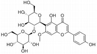 D-glucitol, 1,5-anhydro-2-O-beta-D-glucopyranosyl-1-C-[5-hydroxy-2-(4-hydroxyphenyl)-7-methoxy-4-oxo-4H-1-benzopyran-6-yl]-, (1S)-