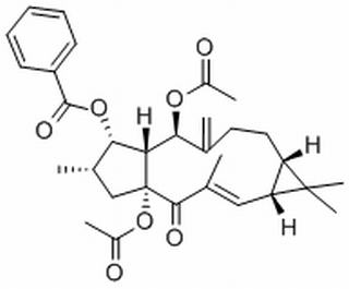 Lathyrol-3,15-diacetate-5-benzoate
