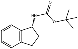 Carbamic acid, N-[(1R)-2,3-dihydro-1H-inden-1-yl]-, 1,1-dimethylethyl ester