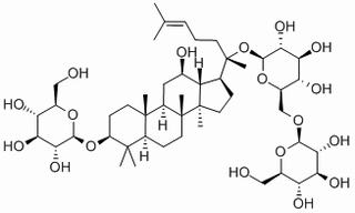 (3beta,12beta)-3-(beta-D-Glucopyranosyloxy)-12-hydroxydammar-24-en-20-yl 6-O-beta-D-glucopyranosyl-beta-D-glucopyranoside