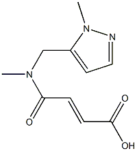 (2E)-4-(Methyl[(1-methyl-1H-pyrazol-5-yl)methyl]amino)-4-oxobut-2-enoic acid