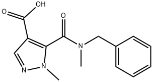 5-(Benzyl(methyl)carbamoyl)-1-methyl-1H-pyrazole-4-carboxylic acid