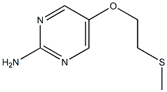 2-aMino-5-(2-(Methylthio)ethoxy)pyriMidine