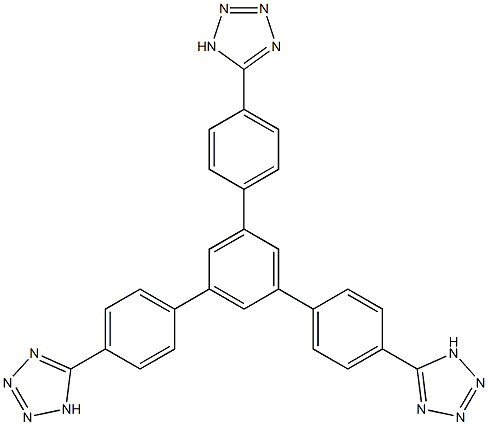 1,3,5-Tri-p-(tetrazol-5-yl)phenylbenzene