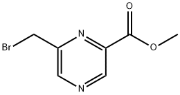 2-Pyrazinecarboxylic acid, 6-(bromomethyl)-, methyl ester