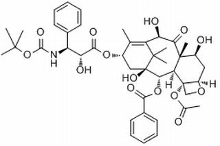 (2alpha,5beta,7beta,10beta,13alpha)-4-(acetyloxy)-13-({(3S)-3-[(tert-butoxycarbonyl)amino]-2-hydroxy-3-phenylpropanoyl}oxy)-1,7,10-trihydroxy-9-oxo-5,20-epoxytax-11-en-2-yl benzoate