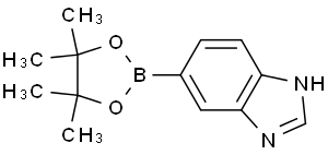 1H-BENZIMIDAZOLE, 6-(4,4,5,5-TETRAMETHYL-1,3,2-DIOXABOROLAN-2-YL)-