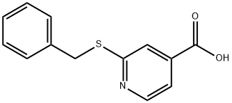 4-Pyridinecarboxylic acid, 2-[(phenylmethyl)thio]-
