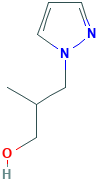 1H-Pyrazole-1-propanol, β-methyl-