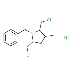 1-BENZYL-2,5-BIS(CHLOROMETHYL)-3-METHYLPYRROLIDINE HYDROCHLORIDE