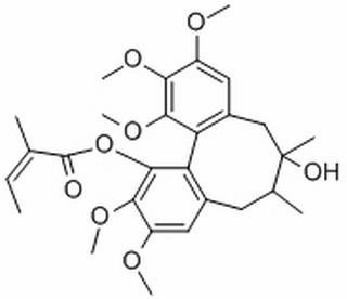 (2Z)-2-Methyl-2-butenoic acid (6S,7S,12aR)-5,6,7,8-tetrahydro-7-hydroxy-2,3,10,11,12-pentamethoxy-6,7-dimethyldibenzo[a,c]cycloocten-1-yl ester