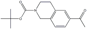 tert-butyl 6-acetyl-3,4-dihydro-1H-isoquinoline-2-carboxylate