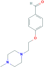 4-[2-(4-METHYL-PIPERAZIN-1-YL)-ETHOXY]-BENZALDEHYDE