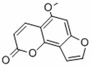 2H-Furo[2,3-h]-1-benzopyran-2-one,5-methoxy-