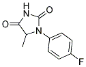 1-(4-FLUOROPHENYL)-5-METHYLIMIDAZOLIDINE-2,4-DIONE