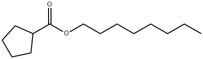 Cyclopentanecarboxylic acid, octyl ester