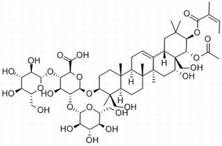 七叶皂苷 IB, 来源于娑罗子