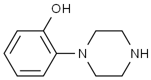 o-(1-piperazinyl)phenol
