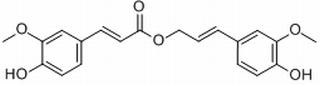 2-Propenoic acid, 3-(4-hydroxy-3-methoxyphenyl)-, 3-(4-hydroxy-3-methoxyphenyl)-2-propen-1-yl ester