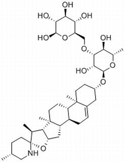 (3beta,22alpha,25R)-Spirosol-5-en-3-yl 6-deoxy-O-beta-D-glucopyranosyl-alpha-L-mannopyranoside