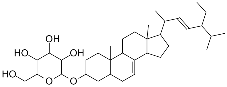 β-D-Glucopyranoside, (3β,5α,22E)-stigmasta-7,22-dien-3-yl