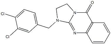 1-[(3,4-dichlorophenyl)methyl]-2,3-dihydroimidazo[2,1-b]quinazolin-5-one