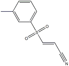 3-(M-tolylsulfonyl)acrylonitrile