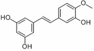 5-[2-(3-hydroxy-4-methoxyphenyl)ethenyl]benzene-1,3-diol
