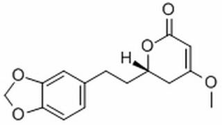 6-[2-(1,3-Benzodioxol-5-yl)ethyl]-4-methoxy-5,6-dihydro-2H-pyran-2-one