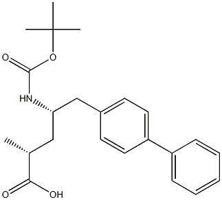 1)(2R,4S)-5-(联苯-4-基)-4-[(叔丁氧基羰基)氨基]-2-甲基戊酸