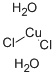 dichlorocopper dihydrate