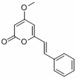4-methoxy-6-[(E)-2-phenylethenyl]-2-pyranone