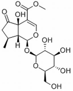 Cyclopenta[c]pyran-4-carboxylic acid, 1-(β-D-glucopyranosyloxy)-1,4a,5,6,7,7a-hexahydro-4a-hydroxy-7-methyl-5-oxo-, methyl ester, (1S,4aR,7S,7aR)-