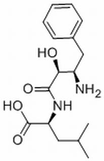 N -[(2S,3R)-3 -氨基- 2-羟基- 4-苯基丁酰] -L 亮氨酸