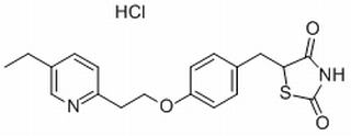 5-{4-[2-(5-ethyl-1-oxidopyridin-2-yl)ethoxy]benzyl}-1,3-thiazolidine-2,4-dione