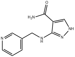 1H-Pyrazole-4-carboxamide, 3-[(3-pyridinylmethyl)amino]-
