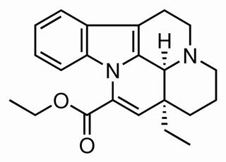 (3alpha,16alpha)-14-(ethoxycarbonyl)eburnamenin-4-ium