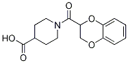 1-(2,3-Dihydrobenzo[b][1,4]dioxine-2-carbonyl)piperidine-4-carboxylic acid