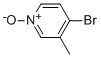 4-bromo-3-methyl-1-oxido-pyridine